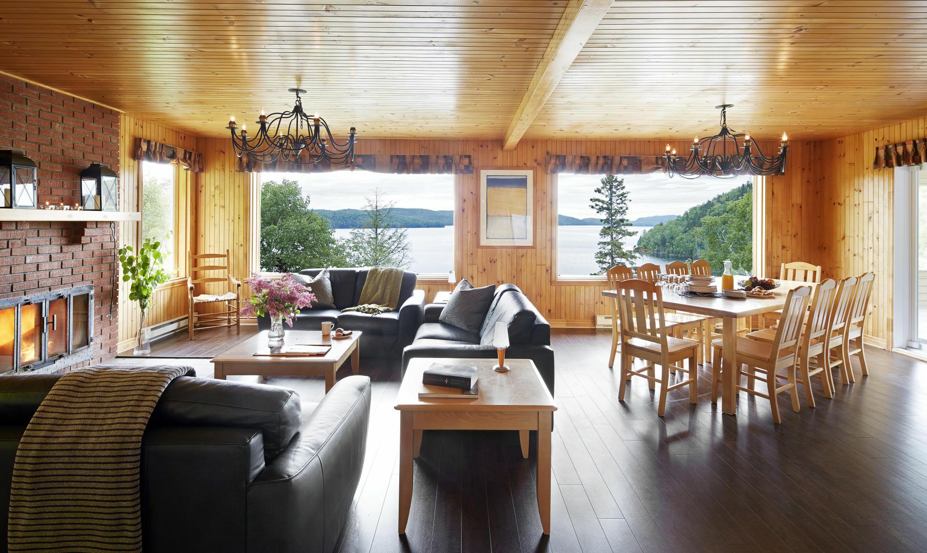 Auberge Du Lac-A-L'Eau-Claire เซนต์ อเล็กซิส เด มองส์ ภายนอก รูปภาพ